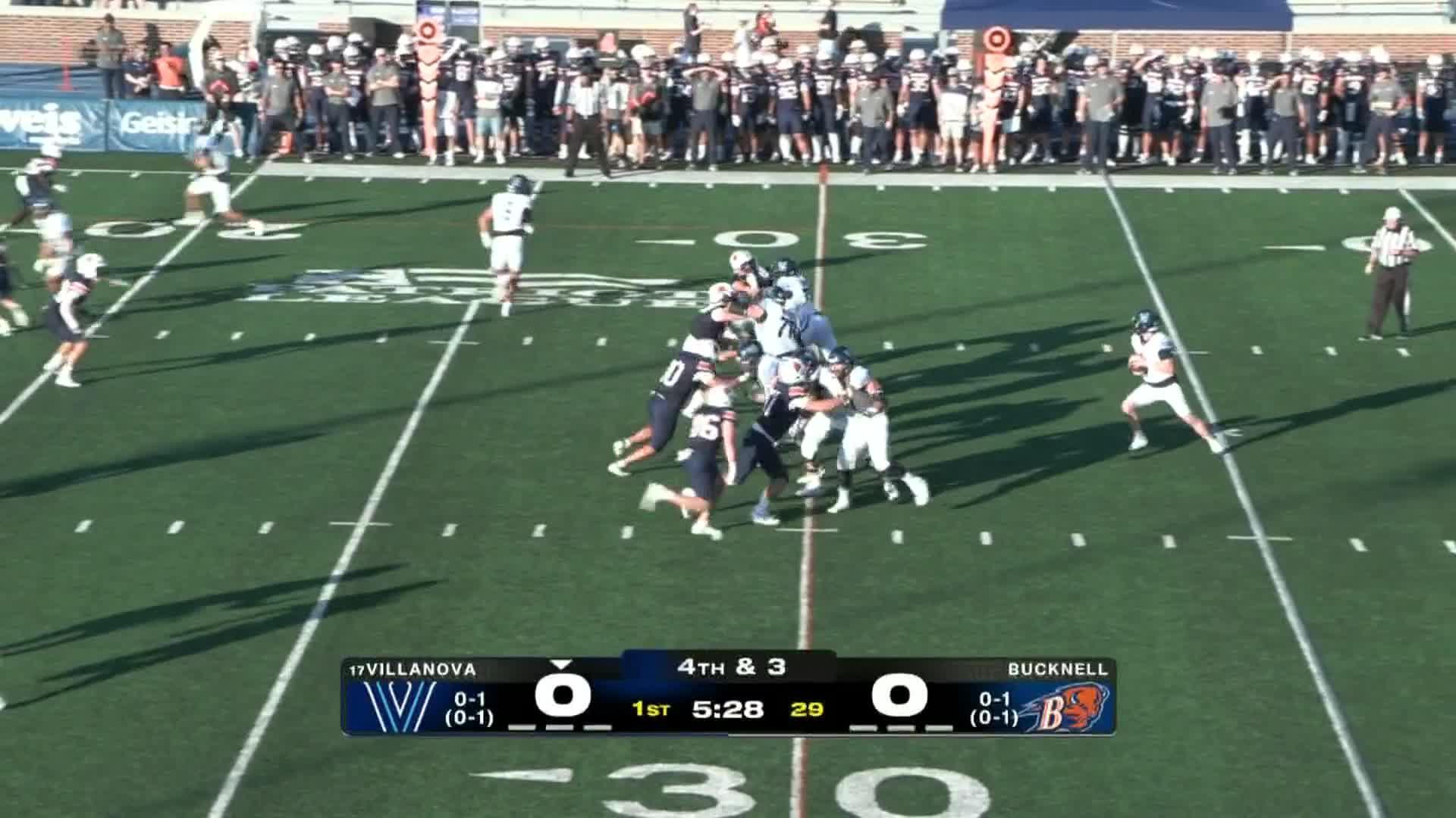 Villanova Wildcats vs. Bucknell Bison: Full Highlights