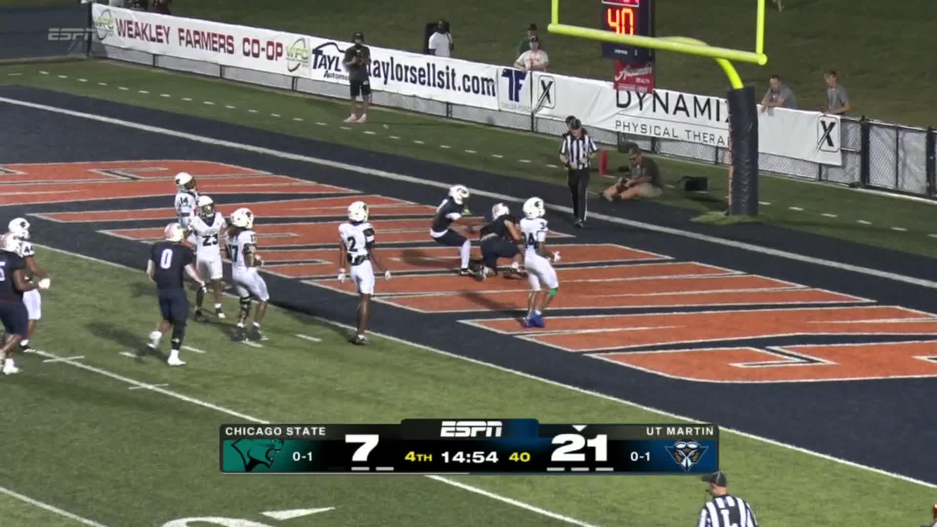 Chicago State Cougars vs. UT Martin Skyhawks: Full Highlights