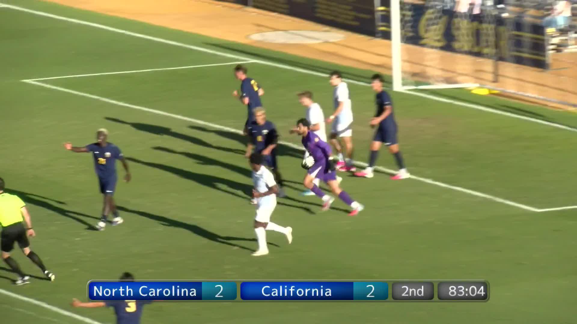 North Carolina vs. California: Game Highlights