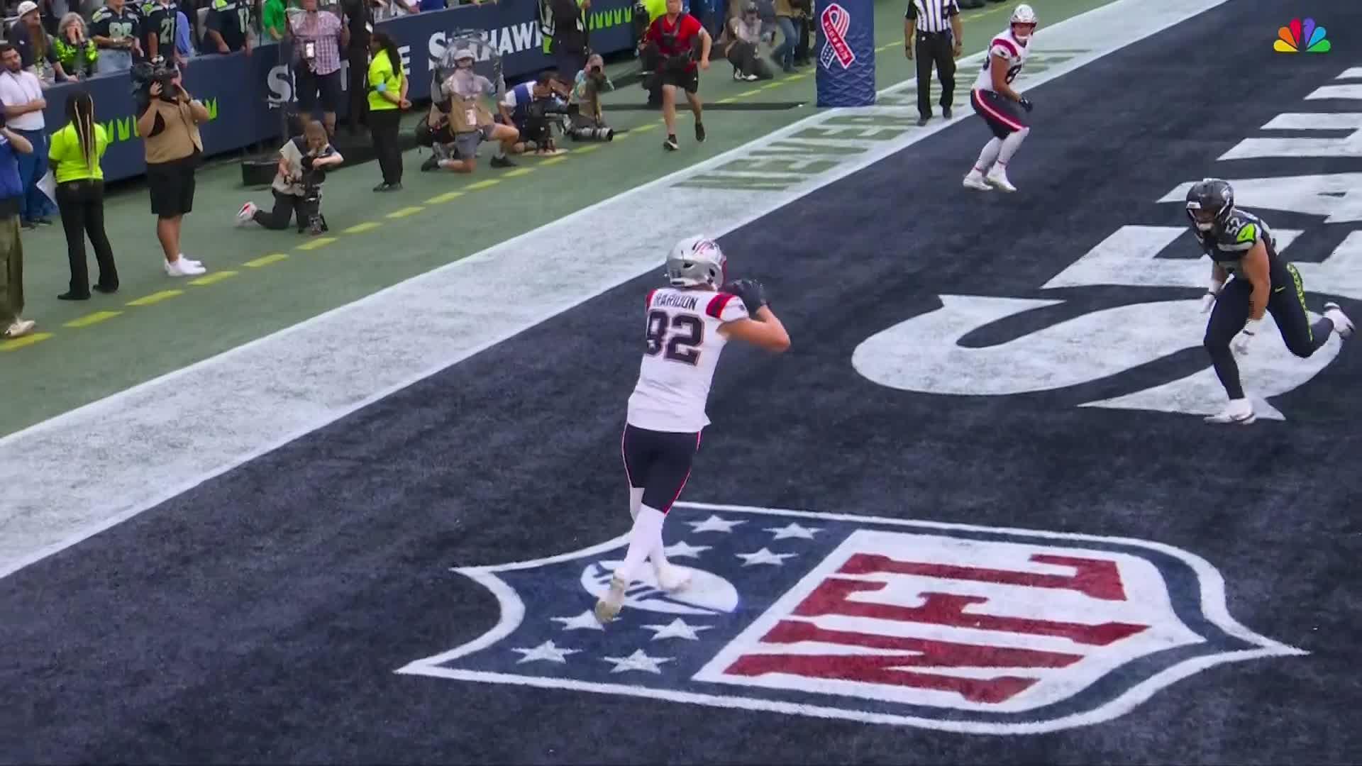 Seahawks pick off Drake Maye 3 times to beat Patriots 13-10 in Super Bowl rematch