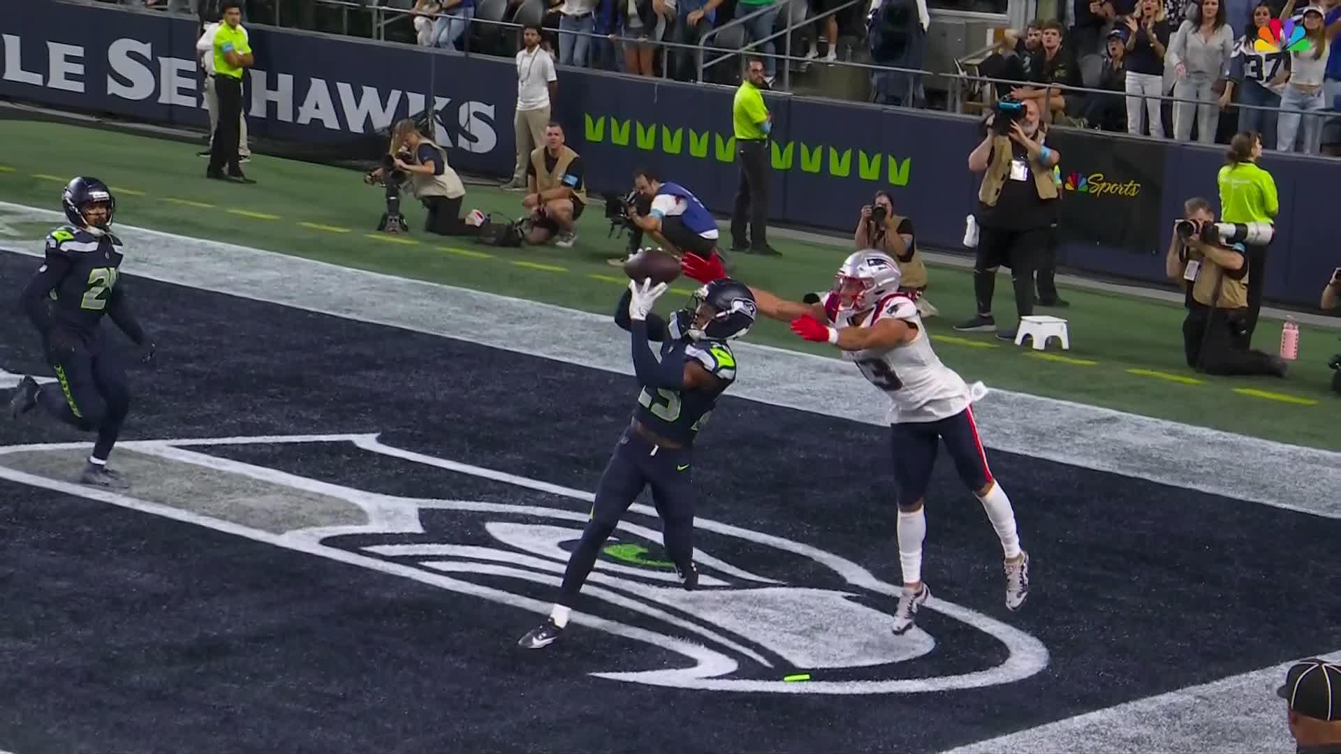 Seahawks pick off Drake Maye 3 times to beat Patriots 13-10 in Super Bowl rematch