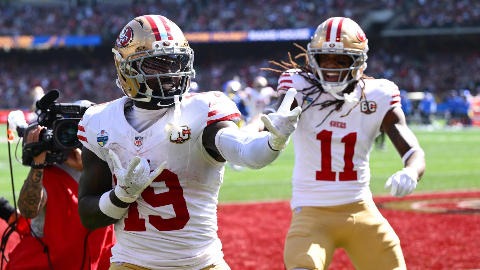 49ers dismantle Rams 27-7 in Australia
