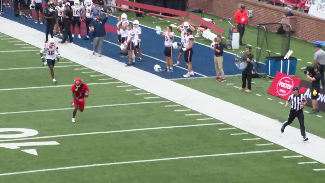 Henderson, Copeland connect for winning TD as Liberty survives Gardner Webb 24-23