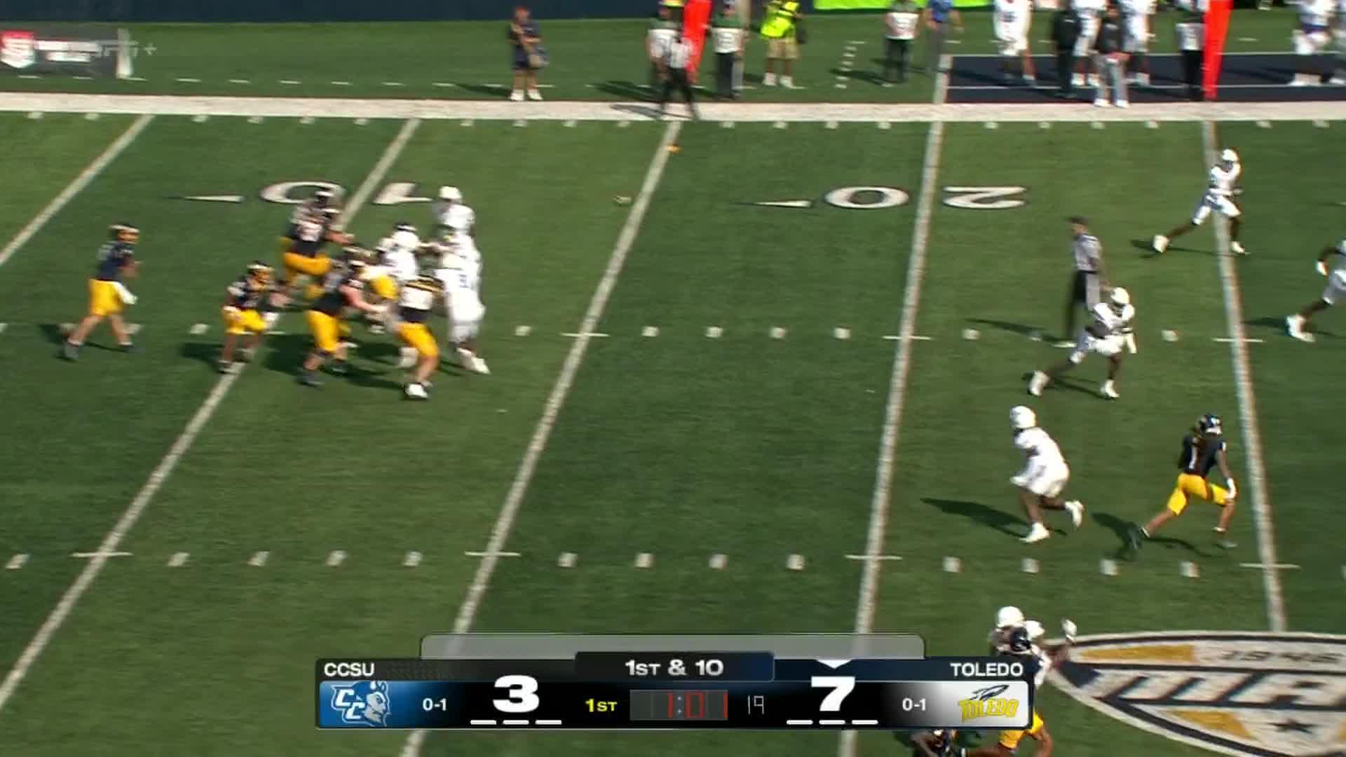 Central Connecticut Blue Devils vs. Toledo Rockets: Full Highlights