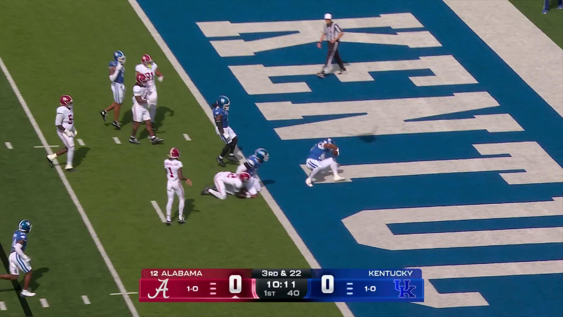Alabama Crimson Tide vs. Kentucky Wildcats: Full Highlights