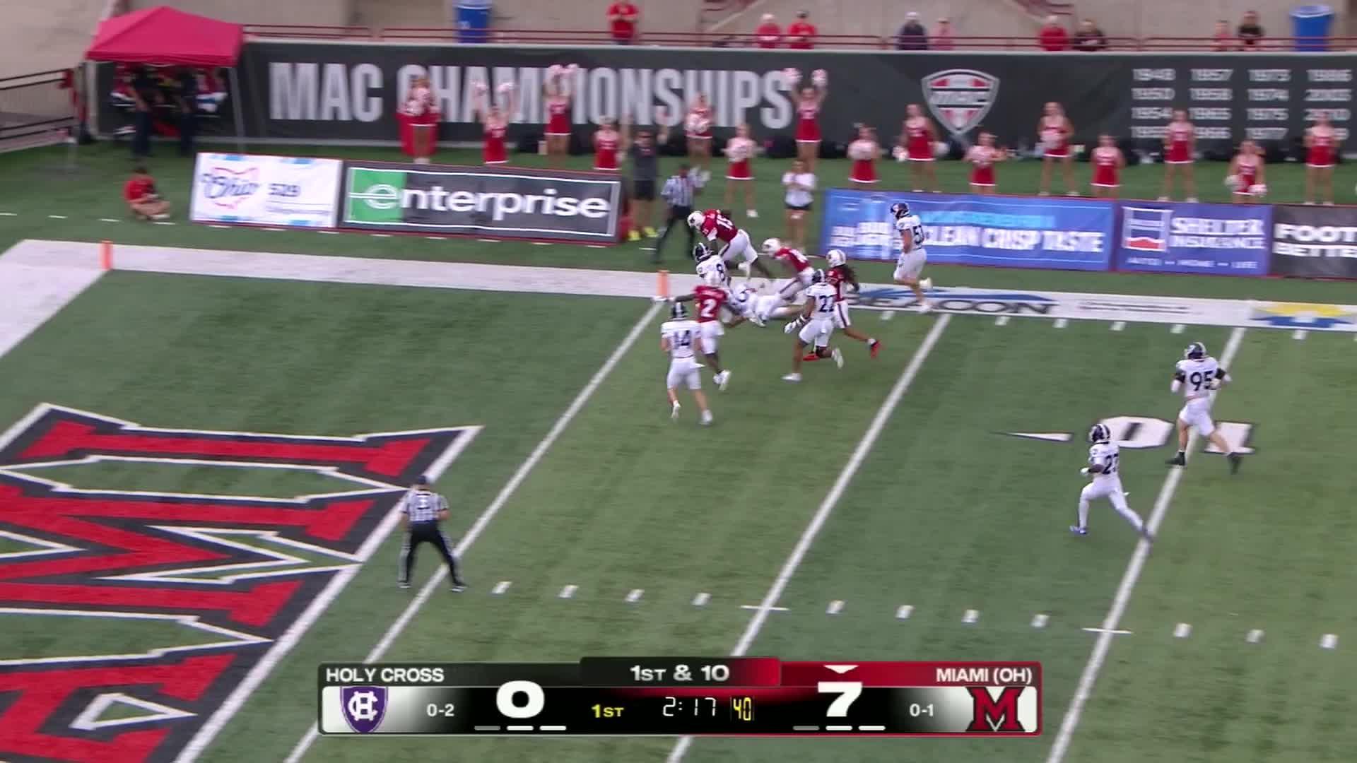 Holy Cross Crusaders vs. Miami (OH) RedHawks: Full Highlights