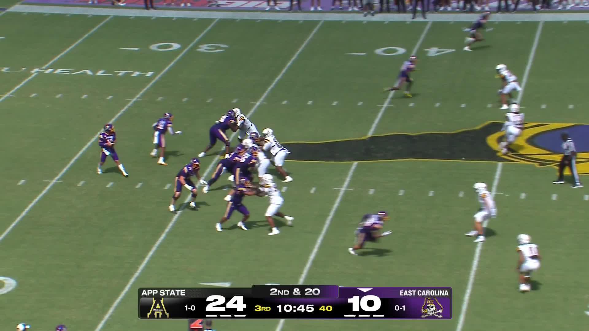 Appalachian State Mountaineers vs. East Carolina Pirates: Full Highlights