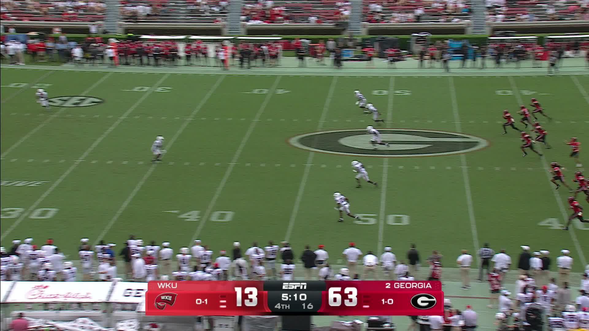 Western Kentucky Hilltoppers vs. Georgia Bulldogs: Full Highlights
