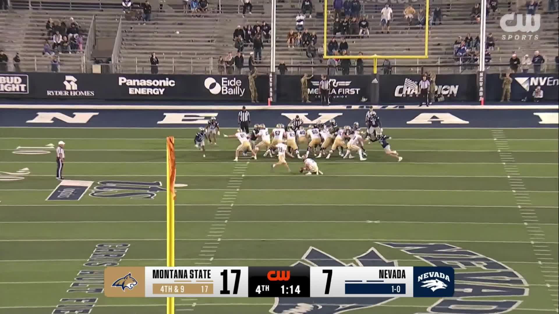 FCS champion Montana State wins 17th straight game, knocking off Nevada 20-7