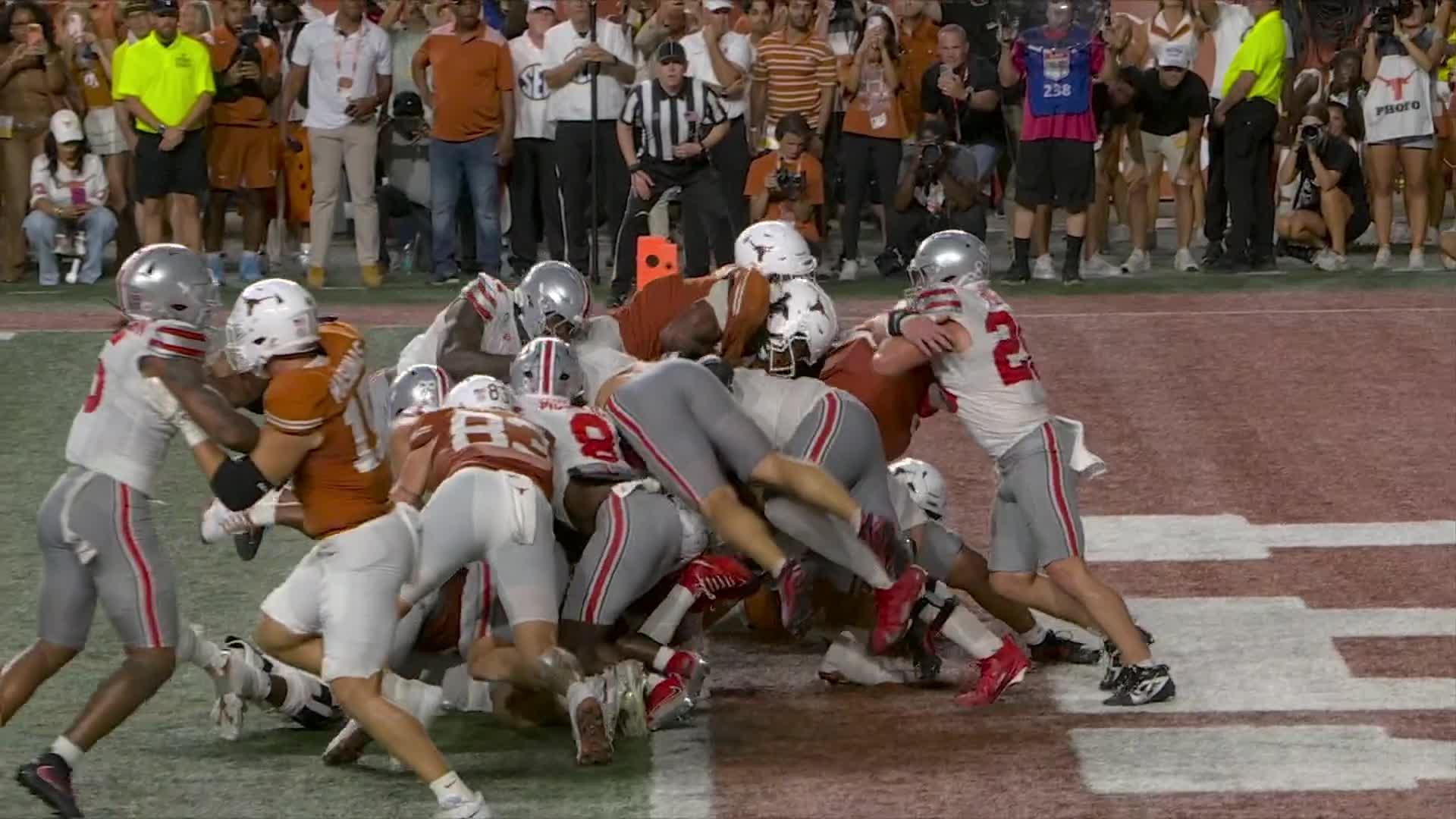 Arch Manning and No. 4 Texas rally to beat No. 1 Ohio State 24-23 in early-season matchup of national title contenders