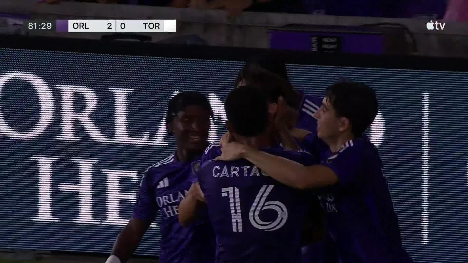 Griezmann scores in 5th straight to help Orlando beat Toronto