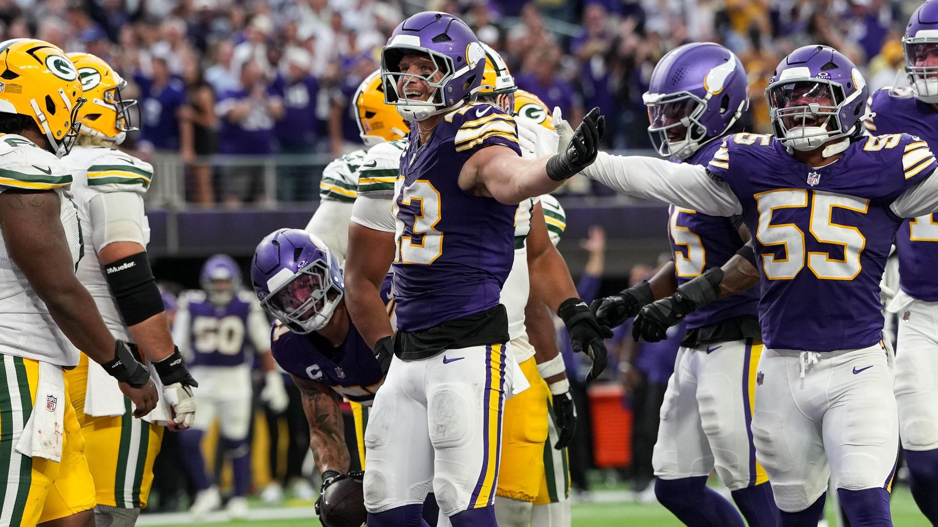 Vikings come back and beat the Packers in Week 1