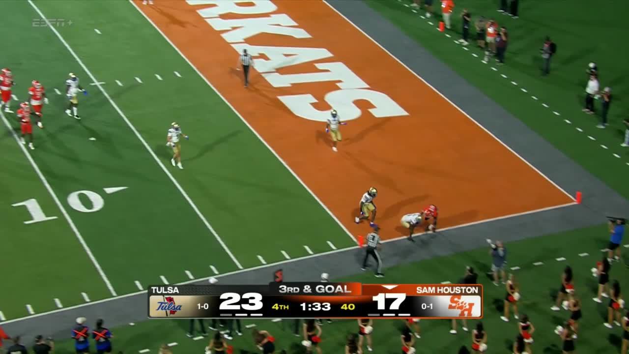 Tulsa Golden Hurricane vs. Sam Houston Bearkats: Full Highlights