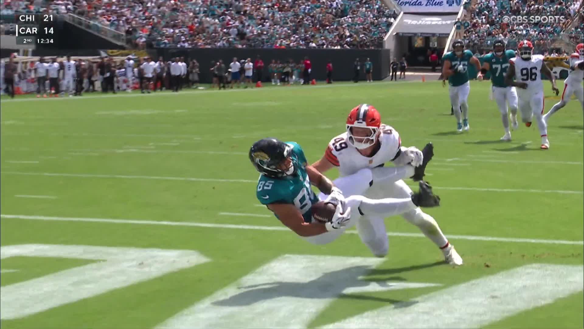 Trevor Lawrence throws 4 TD passes as the Jaguars rout the Browns 34-10 in season opener