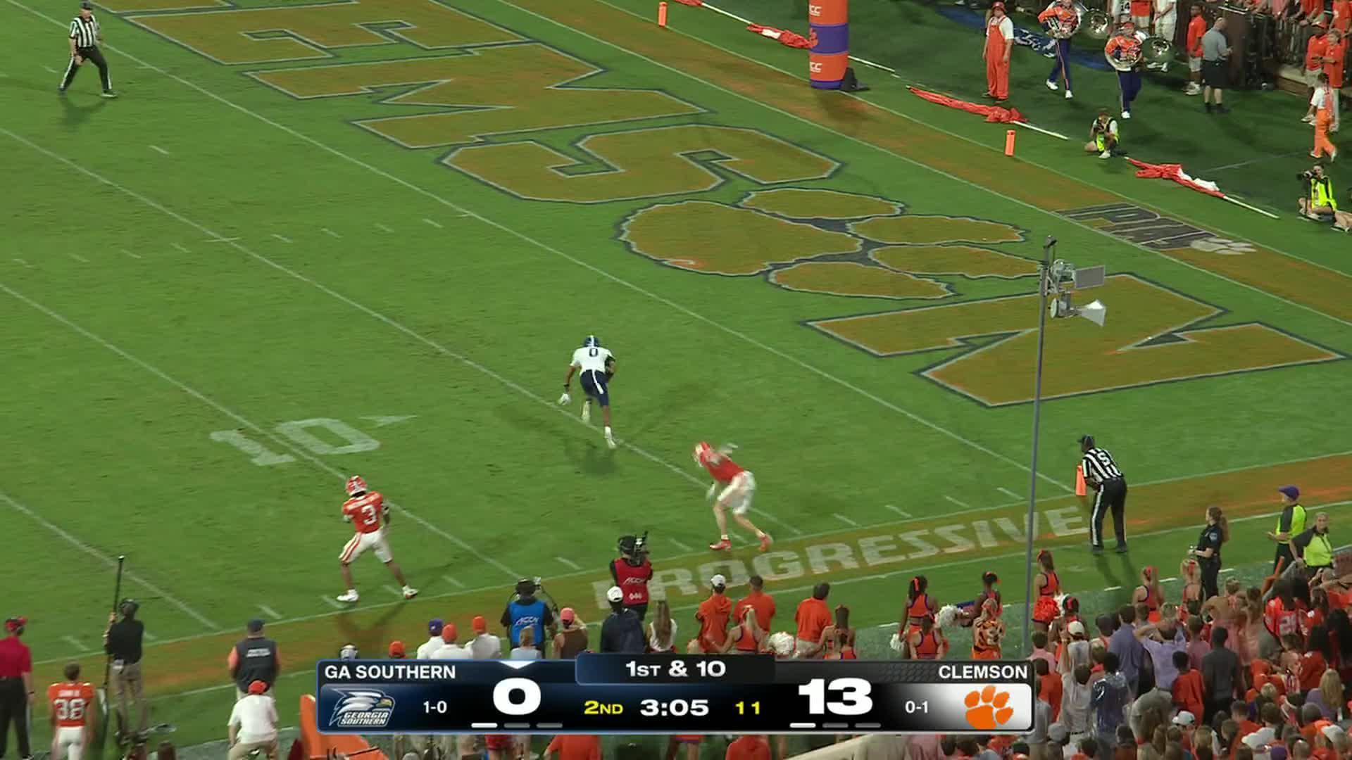 Georgia Southern Eagles vs. Clemson Tigers: Full Highlights