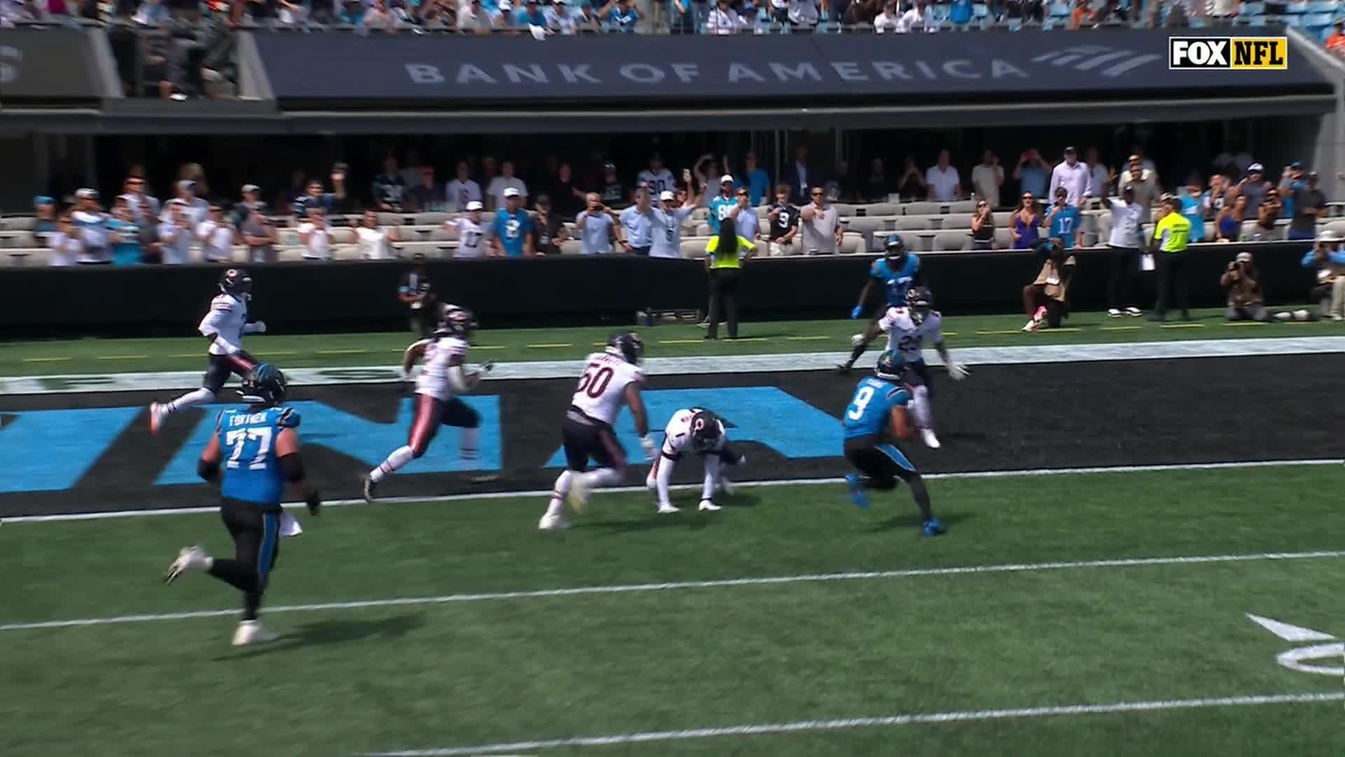 Caleb Williams and Bears trounce Panthers 59-37 in highest-scoring season opener in NFL history