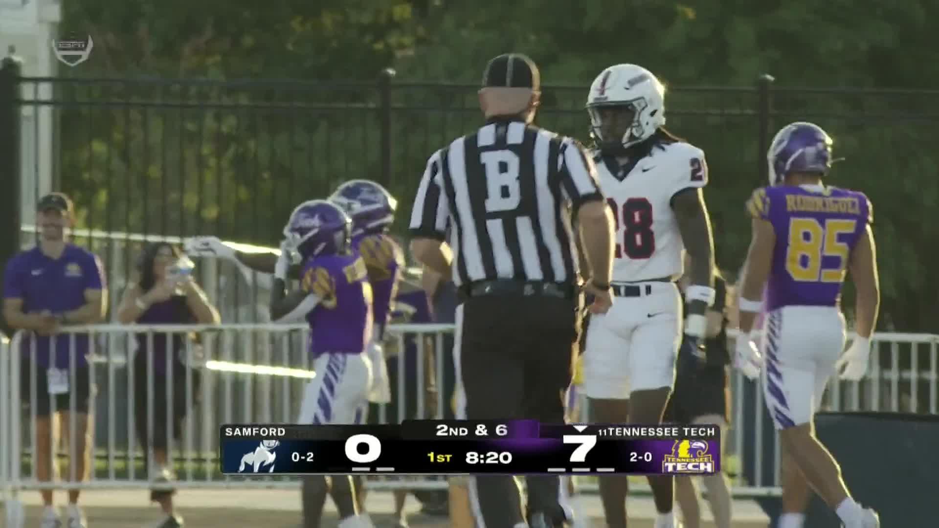 Samford Bulldogs vs. Tennessee Tech Golden Eagles: Full Highlights