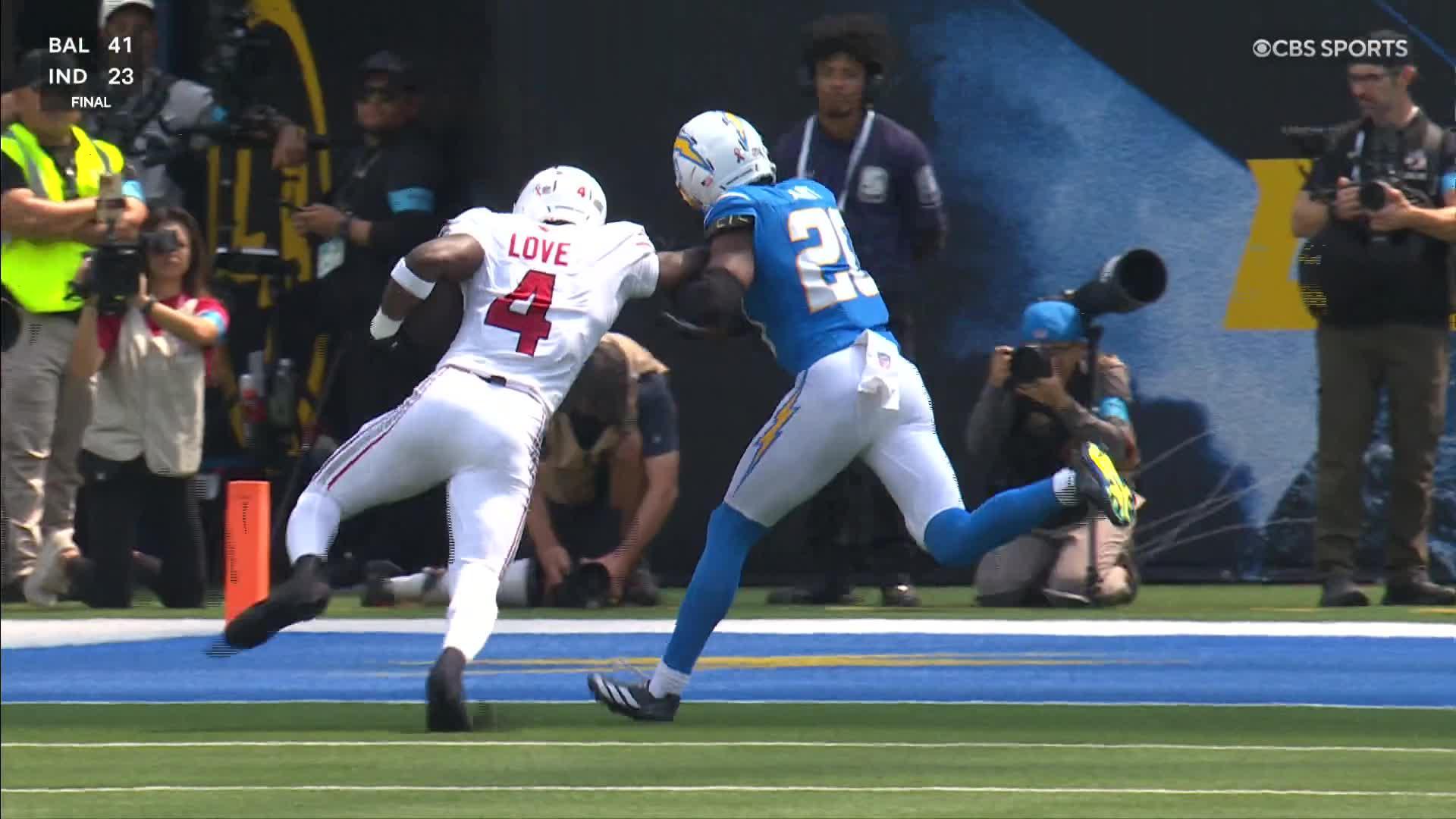 Cardinals beat Chargers 26-14 as Mike LaFleur wins his head coaching debut