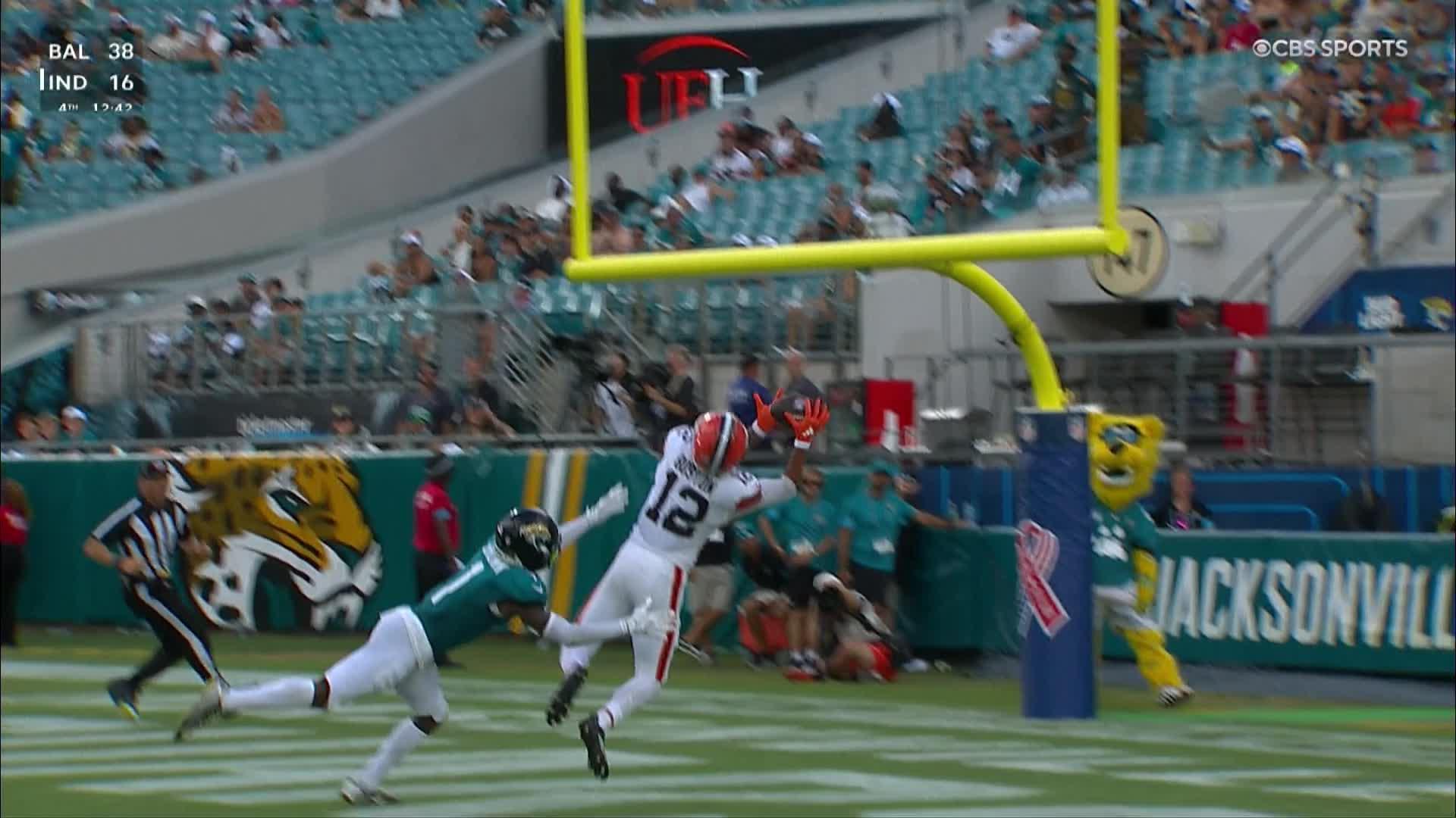 Trevor Lawrence throws 4 TD passes as the Jaguars rout the Browns 34-10 in season opener