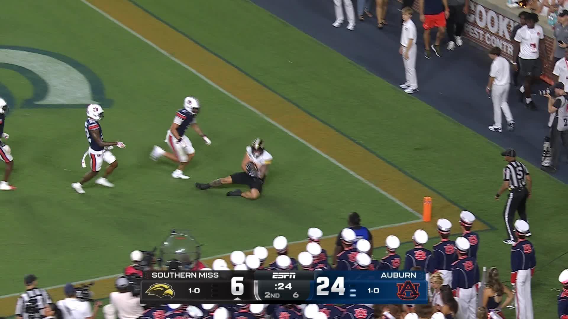 Southern Miss Golden Eagles vs. Auburn Tigers: Full Highlights