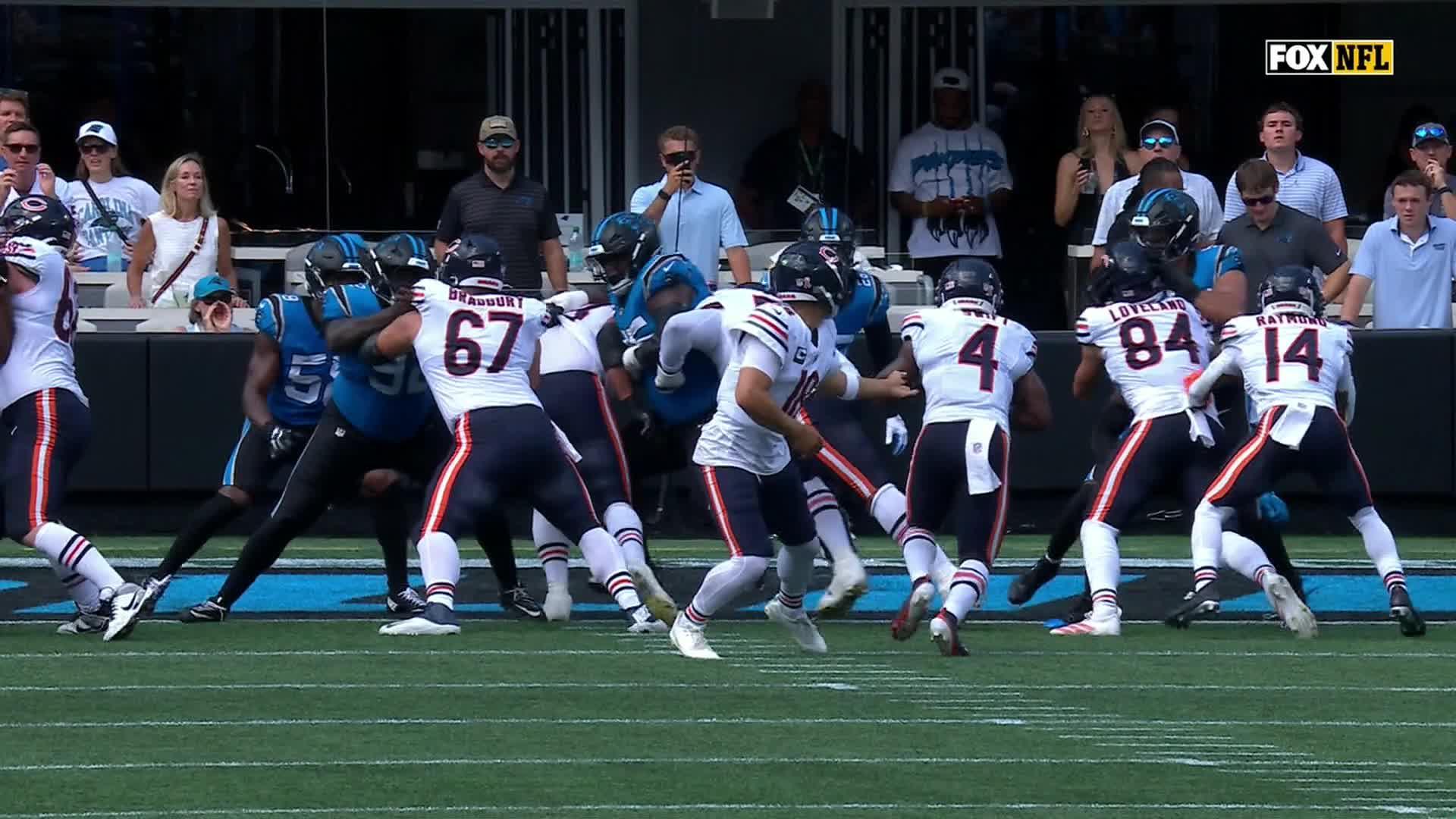 Caleb Williams and Bears trounce Panthers 59-37 in highest-scoring season opener in NFL history