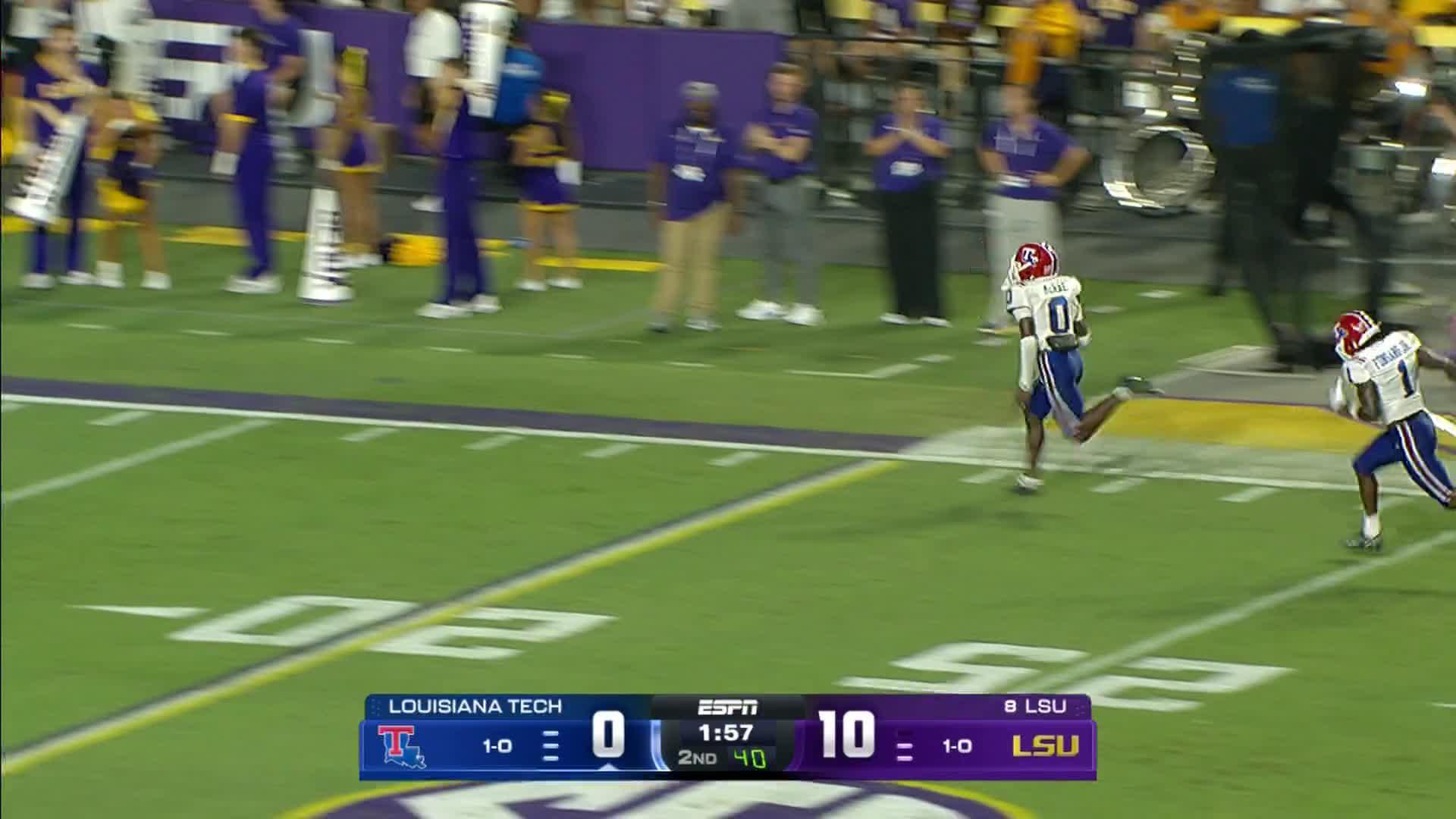 Louisiana Tech Bulldogs vs. LSU Tigers: Full Highlights