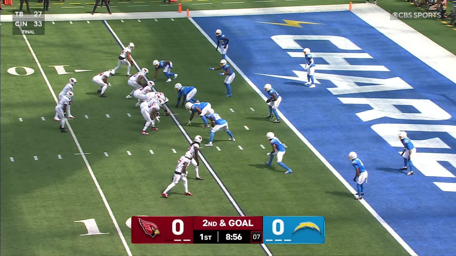 Arizona Cardinals vs. Los Angeles Chargers: Game Highlights