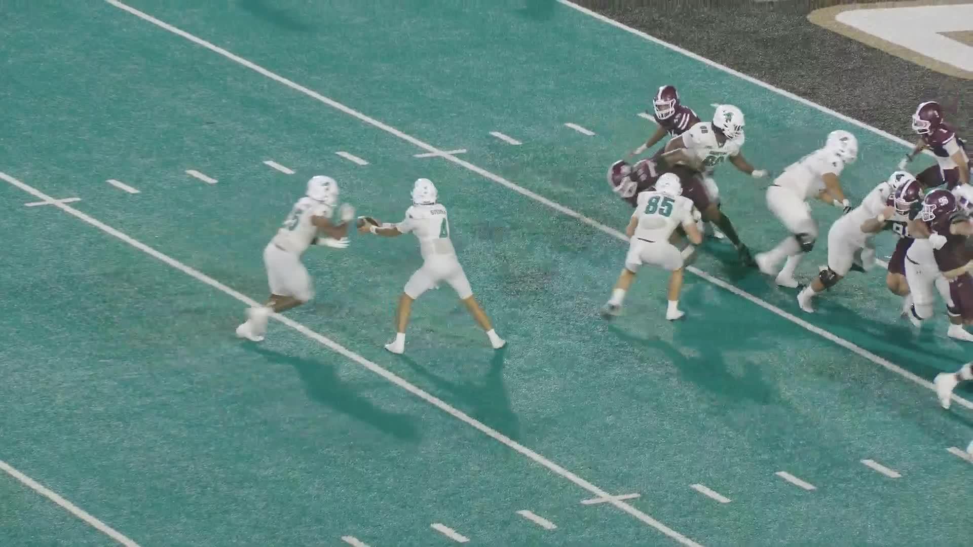 Bailey throws for 3 TDs, Lee-Knicely runs for 2, and Coastal Carolina topples Fordham 45-7