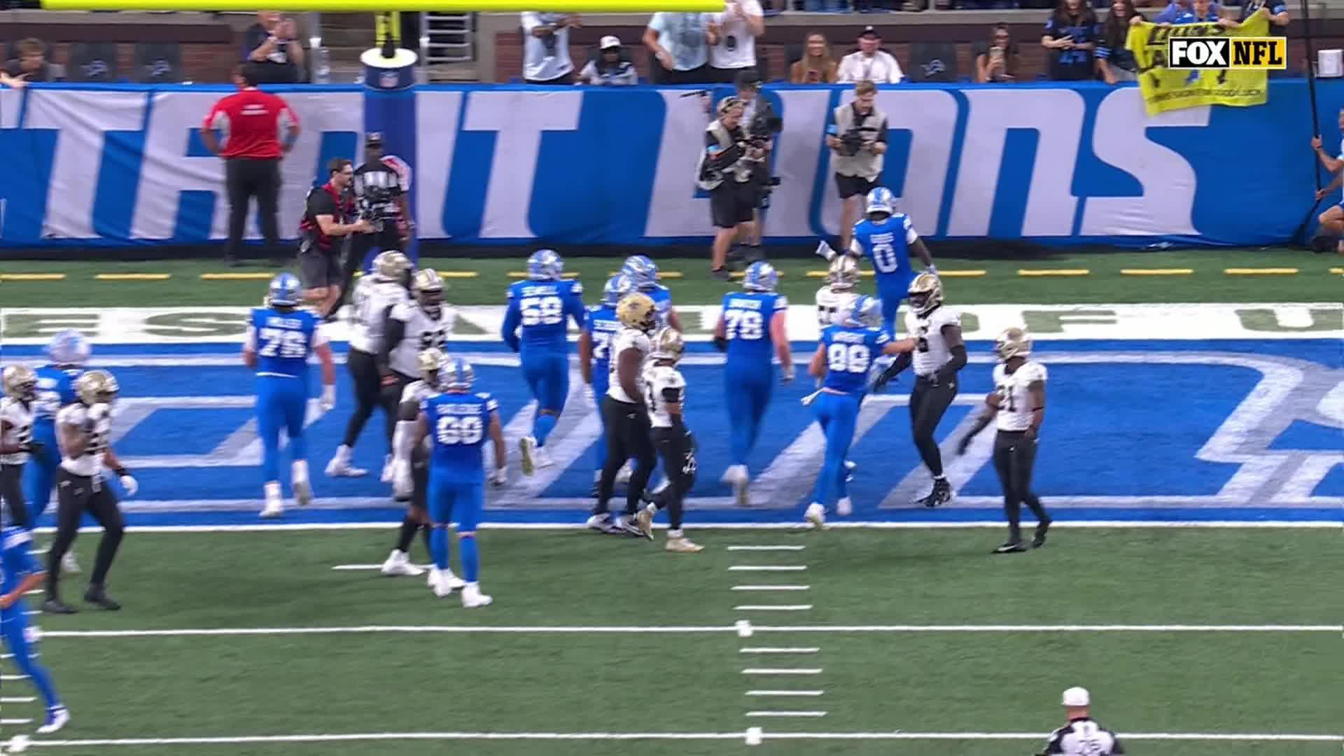 Lions escape with 31-30 win over Saints in OT after Kellen Moore chooses to go for 2 and the win
