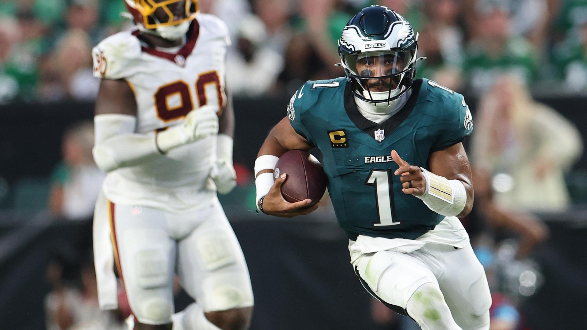 Eagles take down the Commanders in Week 1