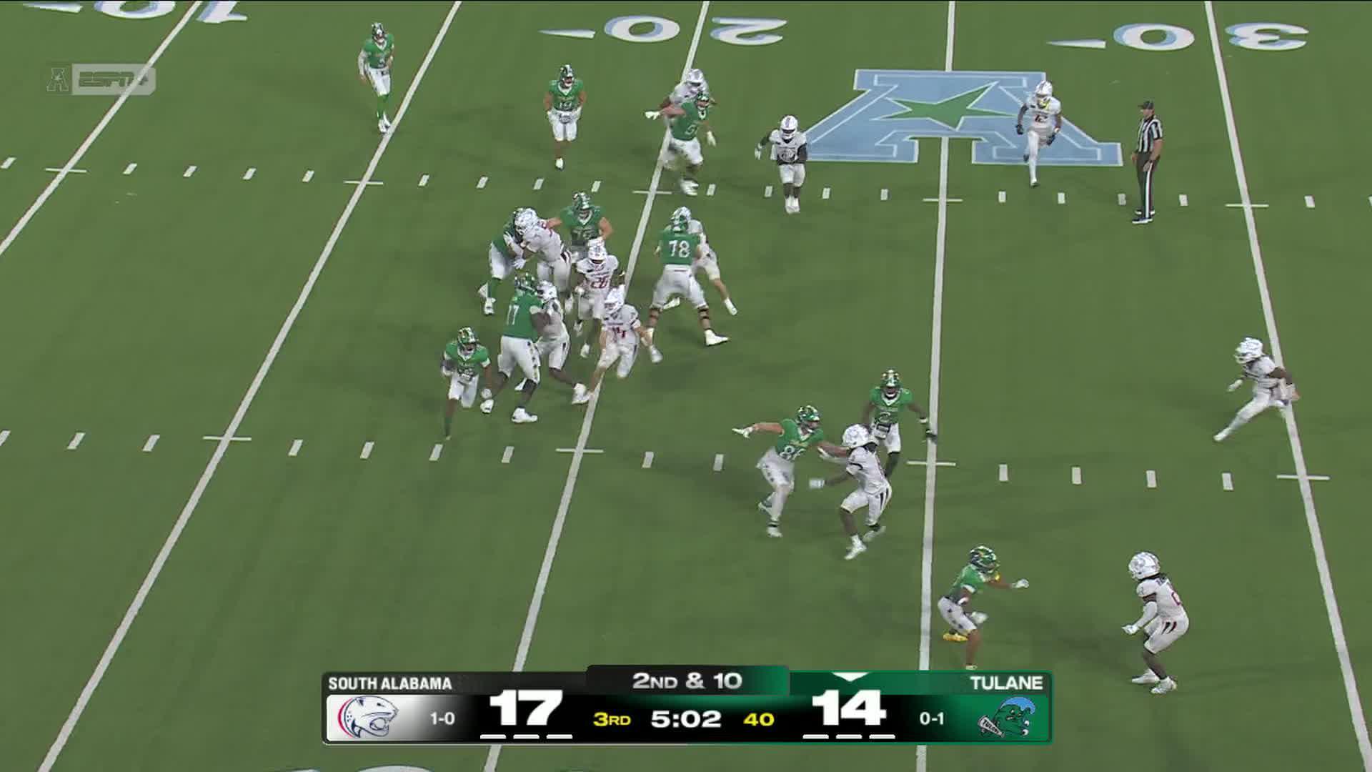 South Alabama Jaguars vs. Tulane Green Wave: Full Highlights