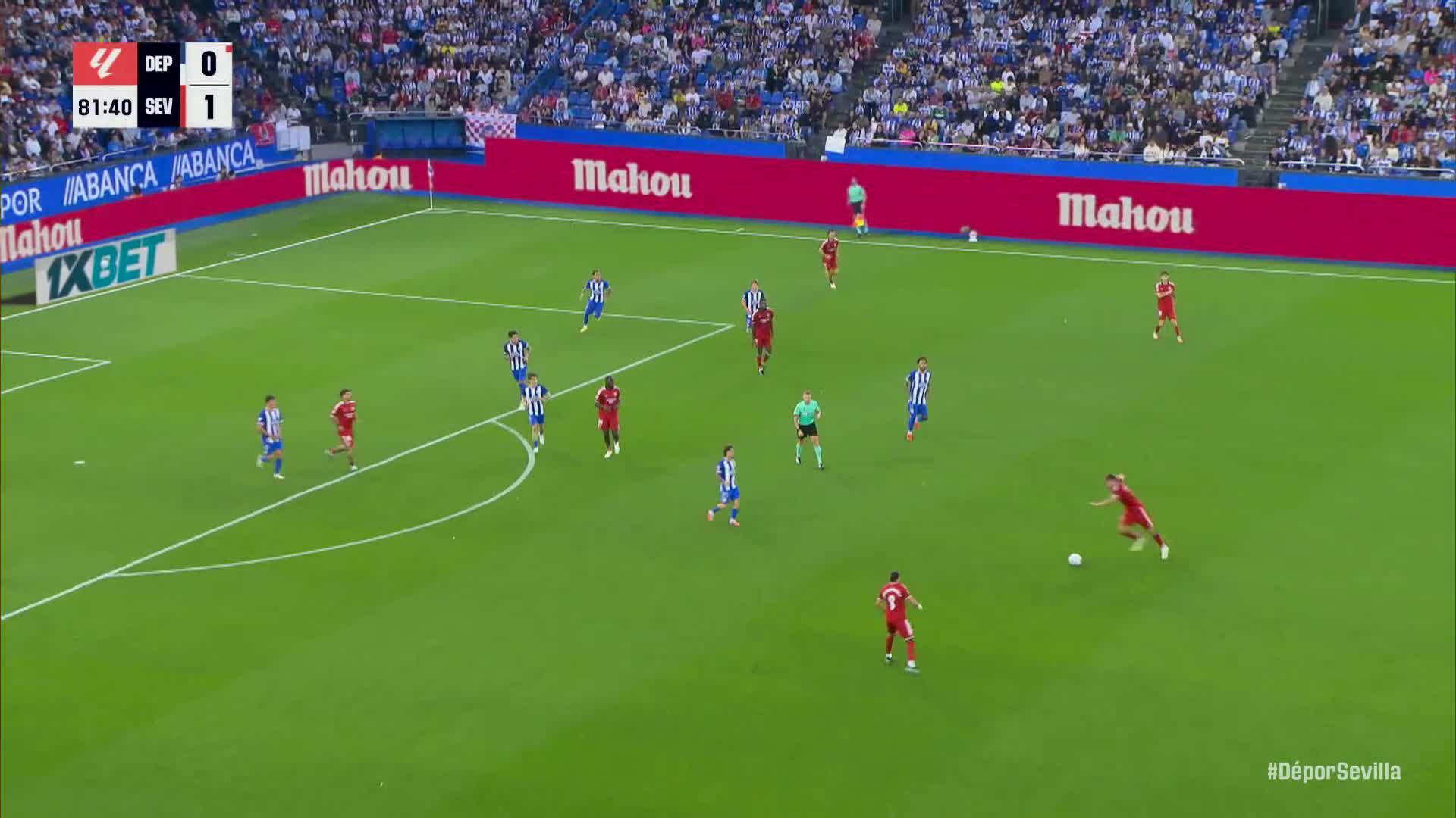 Deportivo La Coruña vs. Sevilla - Game Highlights