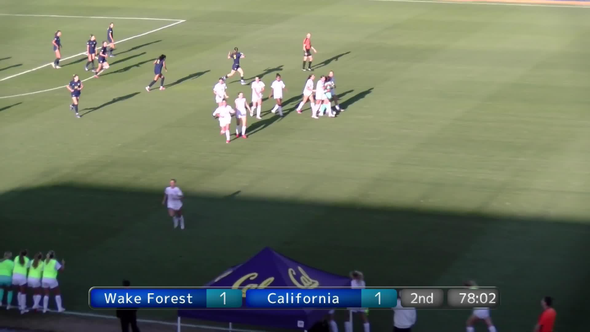 Wake Forest vs. California: Game Highlights