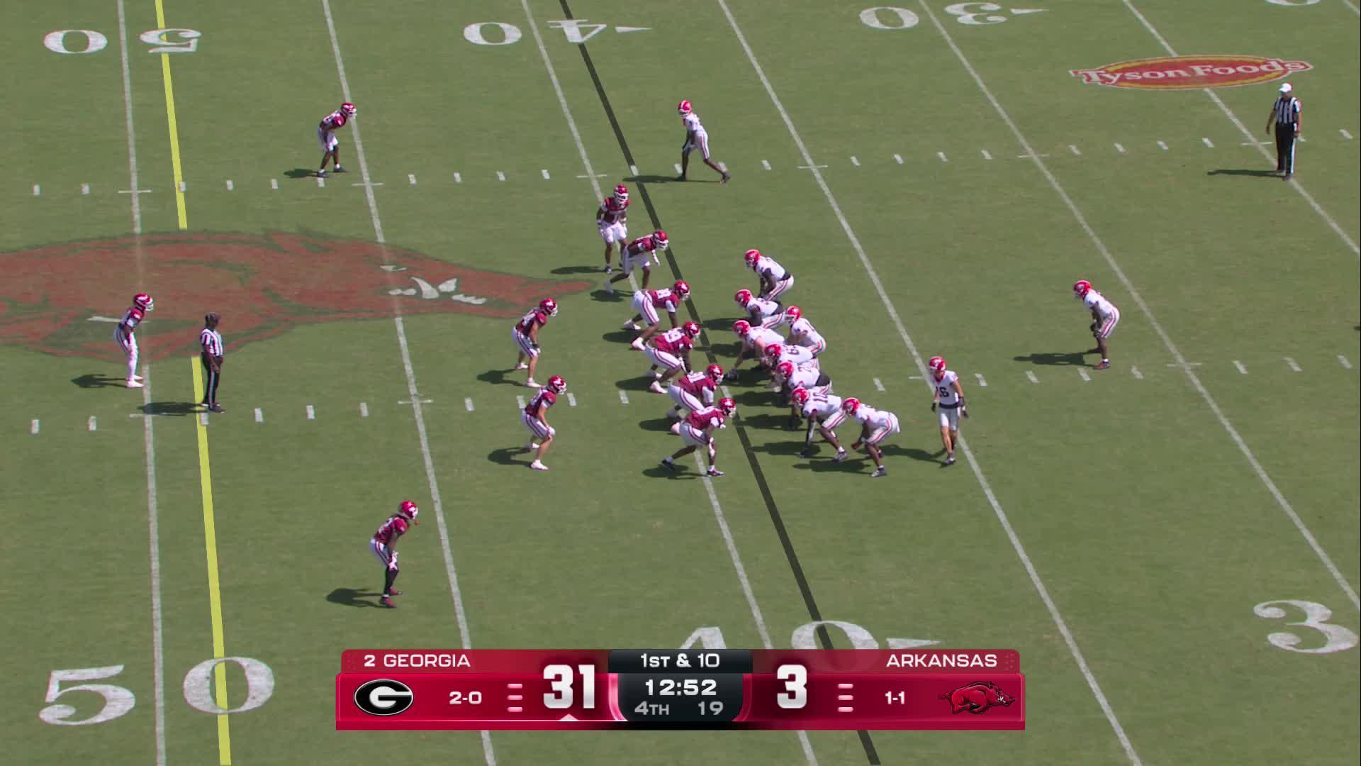 Georgia Bulldogs vs. Arkansas Razorbacks: Full Highlights
