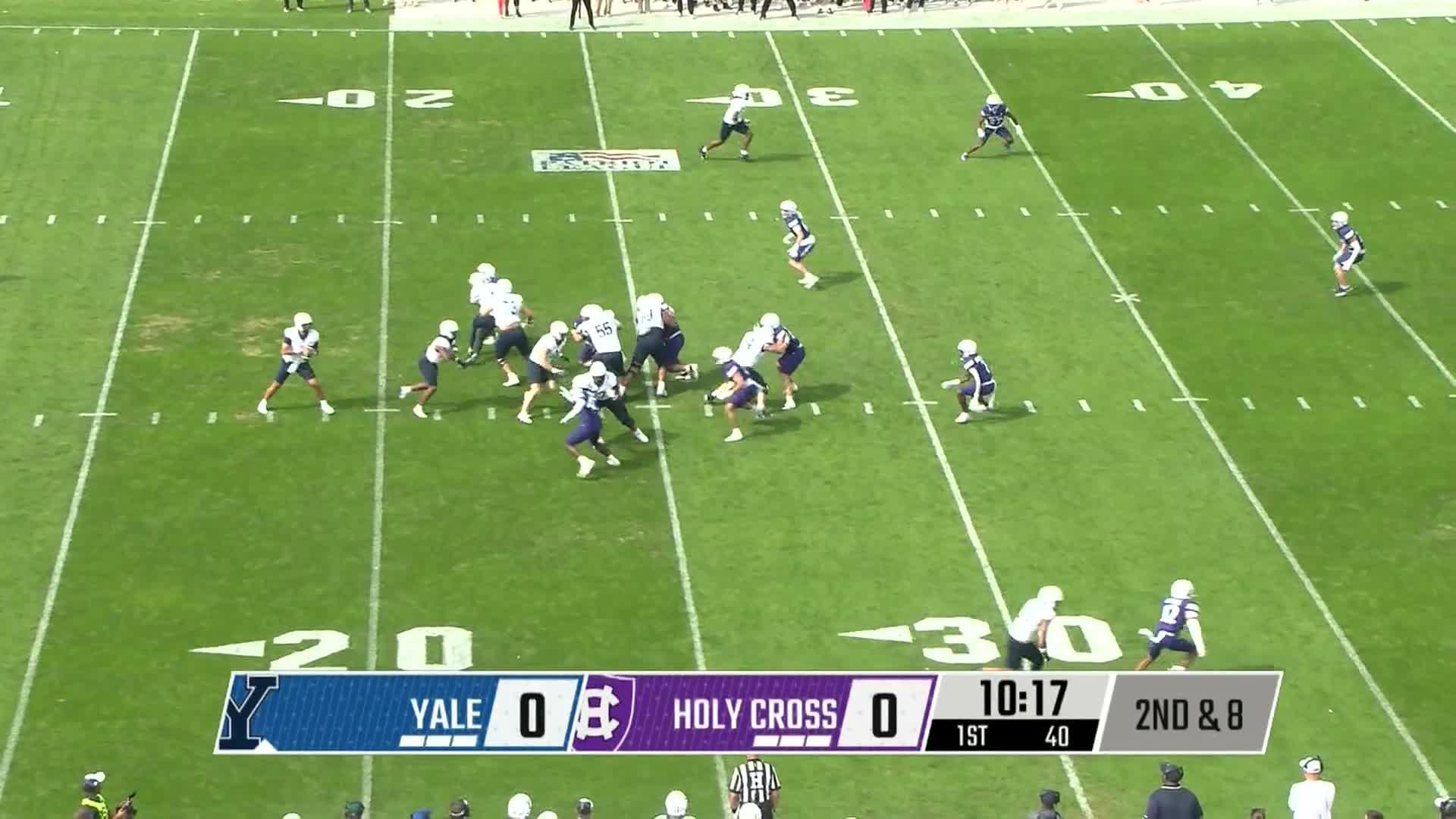 Yale Bulldogs vs. Holy Cross Crusaders: Full Highlights