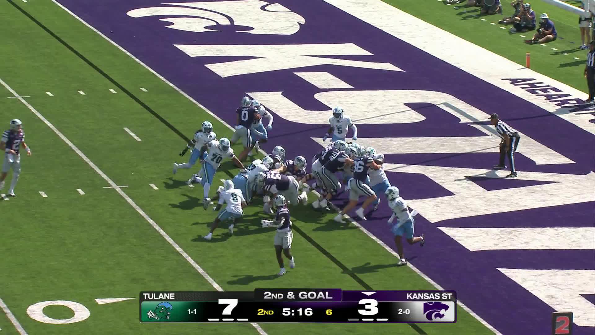 Tulane Green Wave vs. Kansas State Wildcats: Full Highlights