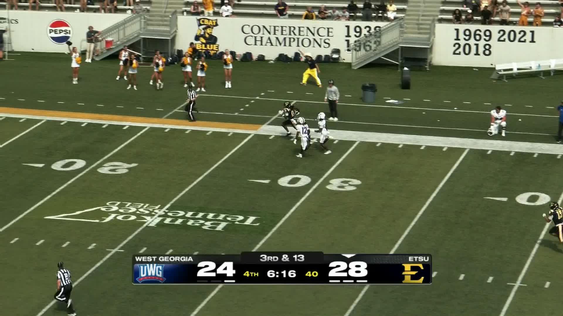 West Georgia Wolves vs. East Tennessee State Buccaneers: Full Highlights