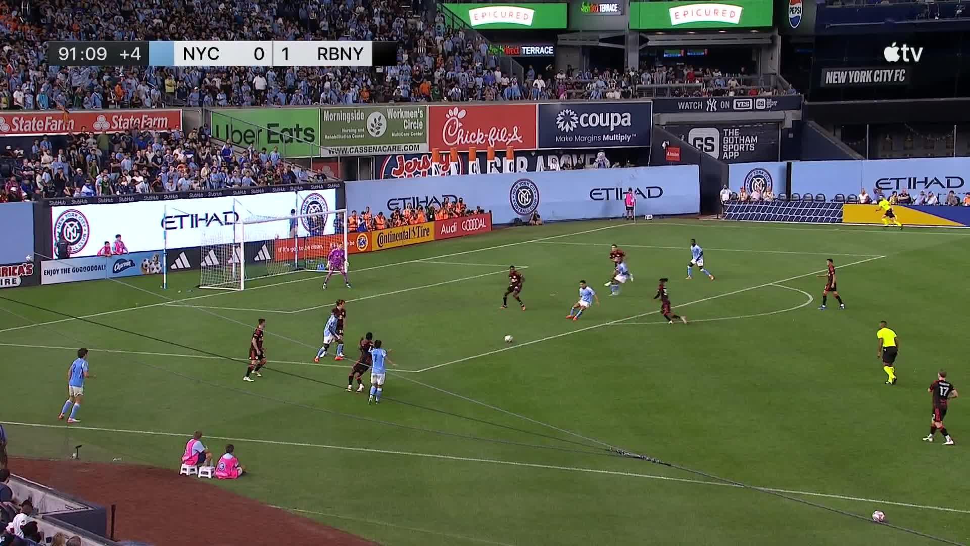 New York City FC vs. New York Red Bulls - Game Highlights