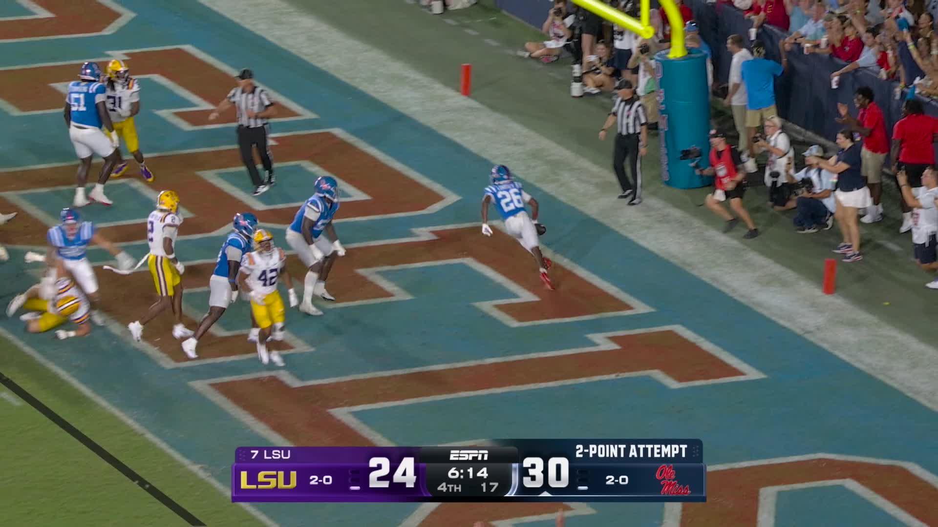 LSU Tigers vs. Ole Miss Rebels: Full Highlights