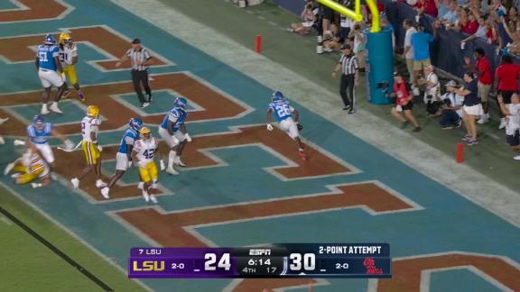 LSU Tigers vs. Ole Miss Rebels: Full Highlights
