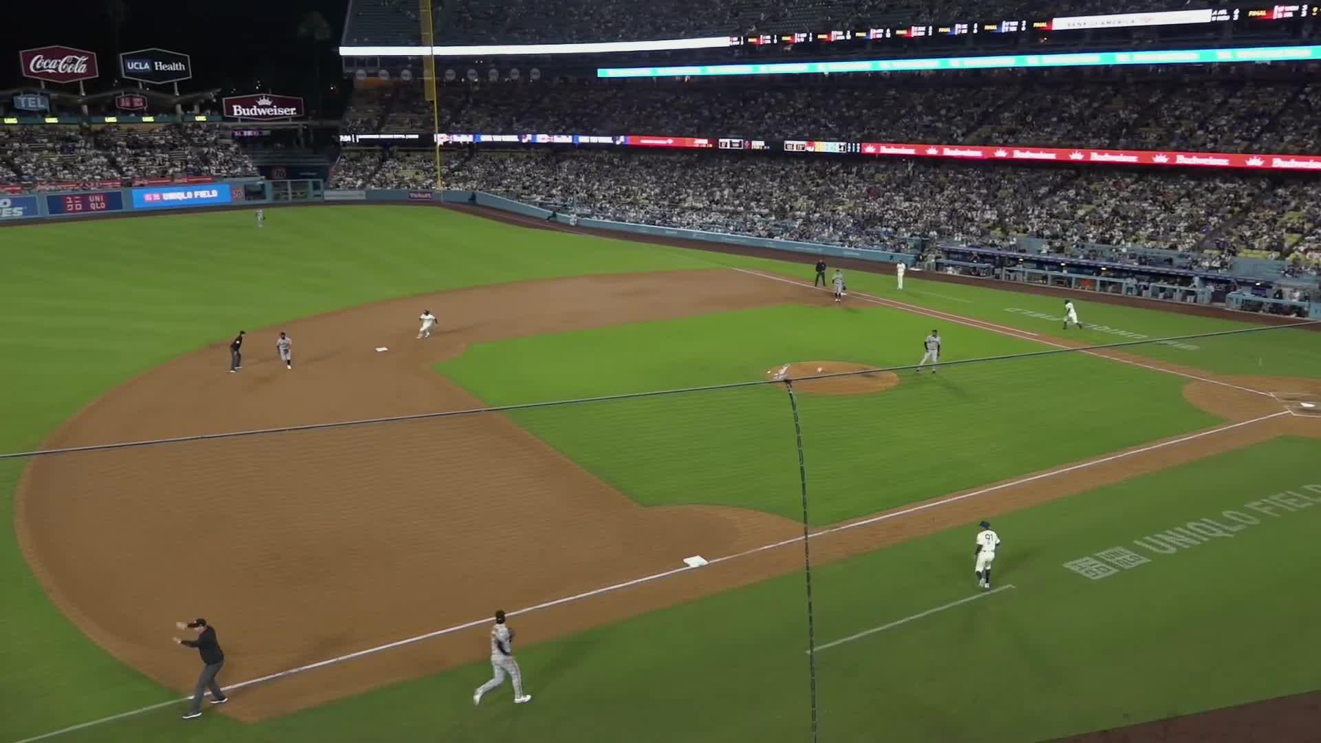 Mookie Betts hits an RBI double — Article image accompanying Dodgers outslug Giants 10-4, led by Mookie Betts with four hits on WagerUp Sports News. Mookie Betts hits an RBI double — Article image accompanying Dodgers outslug Giants 10-4, led by Mookie Betts with four hits on WagerUp Sports News.