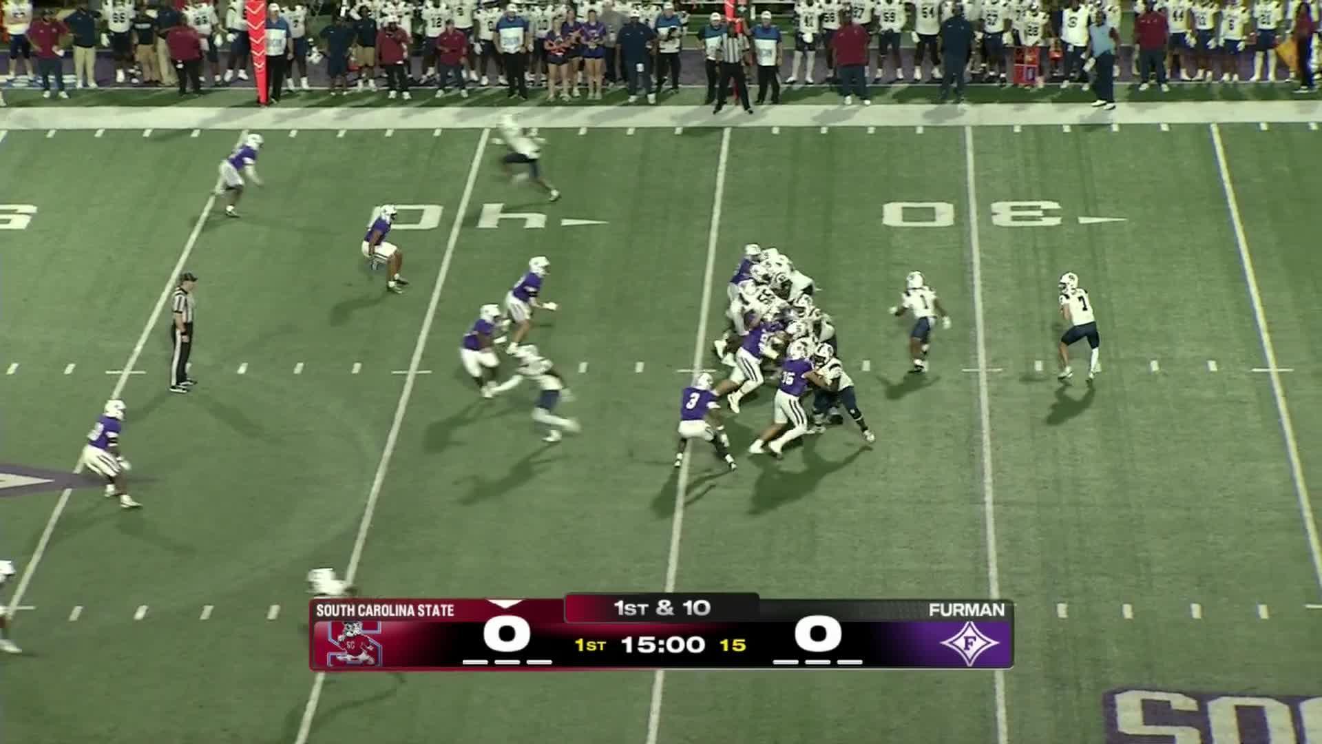 South Carolina State Bulldogs vs. Furman Paladins: Full Highlights