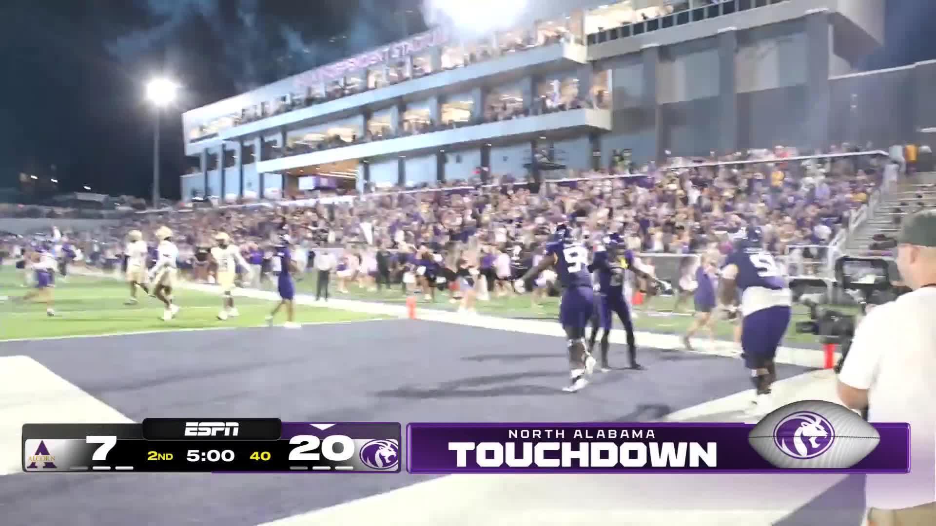 Alcorn State Braves vs. North Alabama Lions: Full Highlights