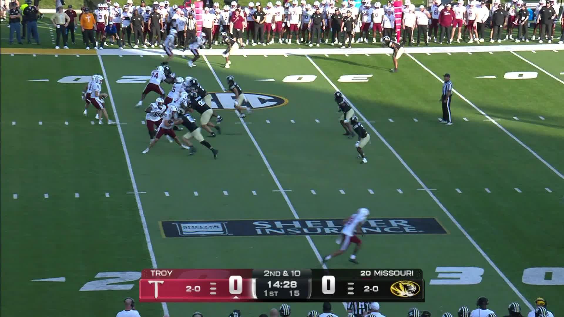 Troy Trojans vs. Missouri Tigers: Full Highlights