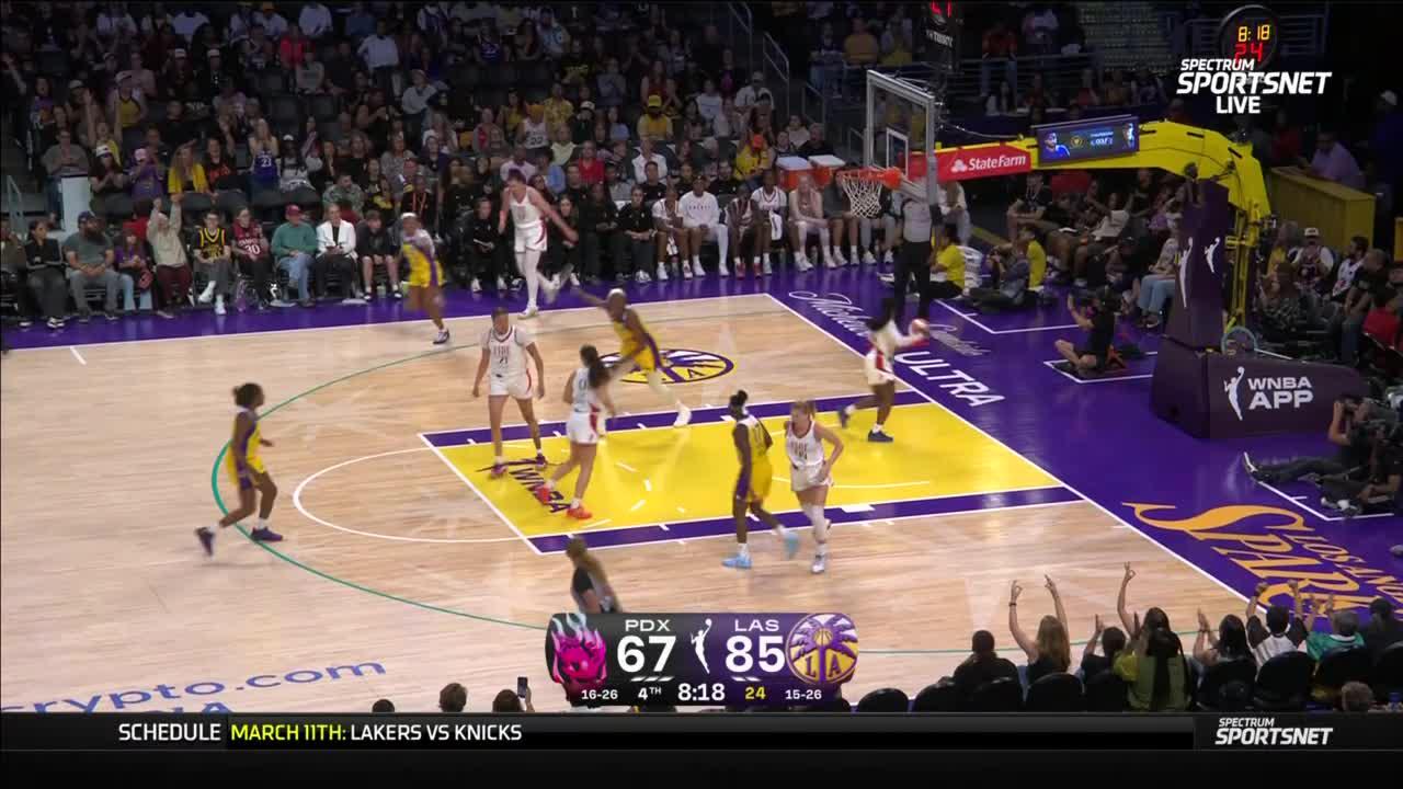 Los Angeles Sparks vs. Fire - Game Highlights