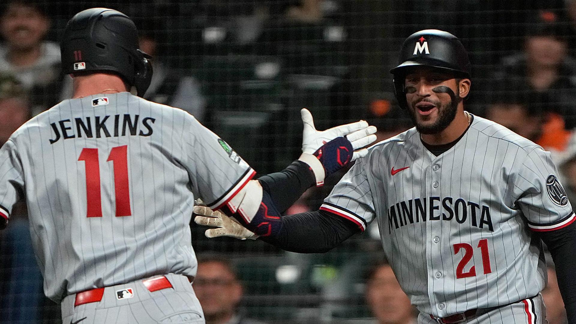Twins hold off Giants for 3-2 win — Article image accompanying Bradley passes 200 strikeouts, pitches Twins to 3-2 win over Giants on WagerUp Sports News.