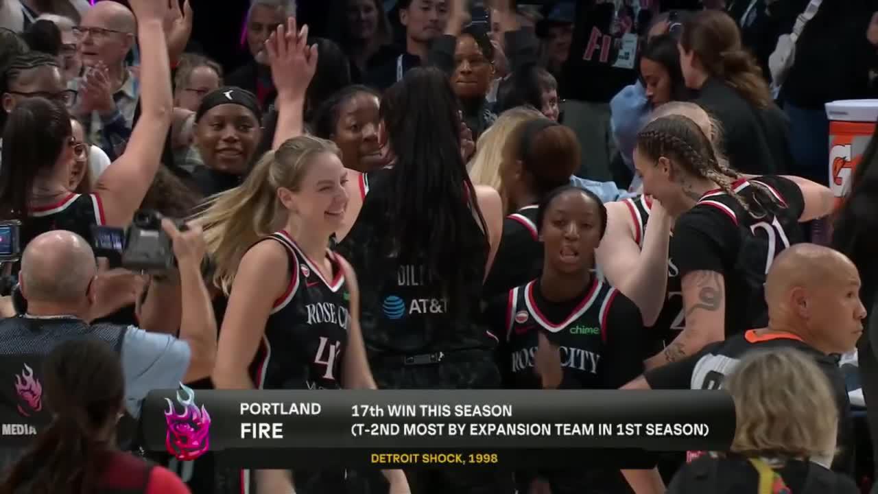 Fire vs. Golden State Valkyries - Game Highlights