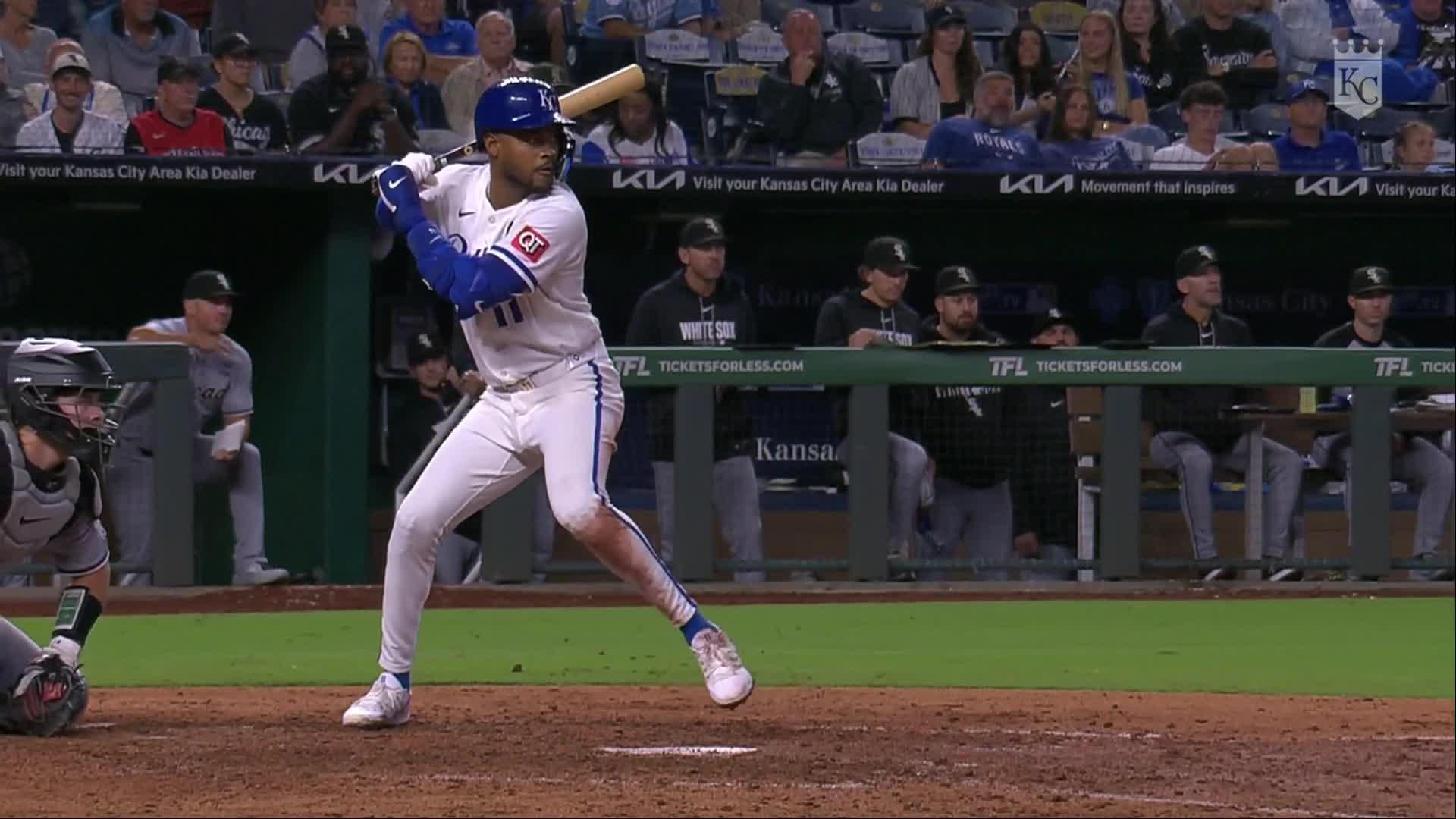 Maikel Garcia's RBI single leads Royals to victory — Article image accompanying Royals snap a 5-game skid with a 5-4 win over White Sox, delaying Chicago's bid for a playoff berth on WagerUp Sports News. Maikel Garcia's RBI single leads Royals to victory — Article image accompanying Royals snap a 5-game skid with a 5-4 win over White Sox, delaying Chicago's bid for a playoff berth on WagerUp Sports News.