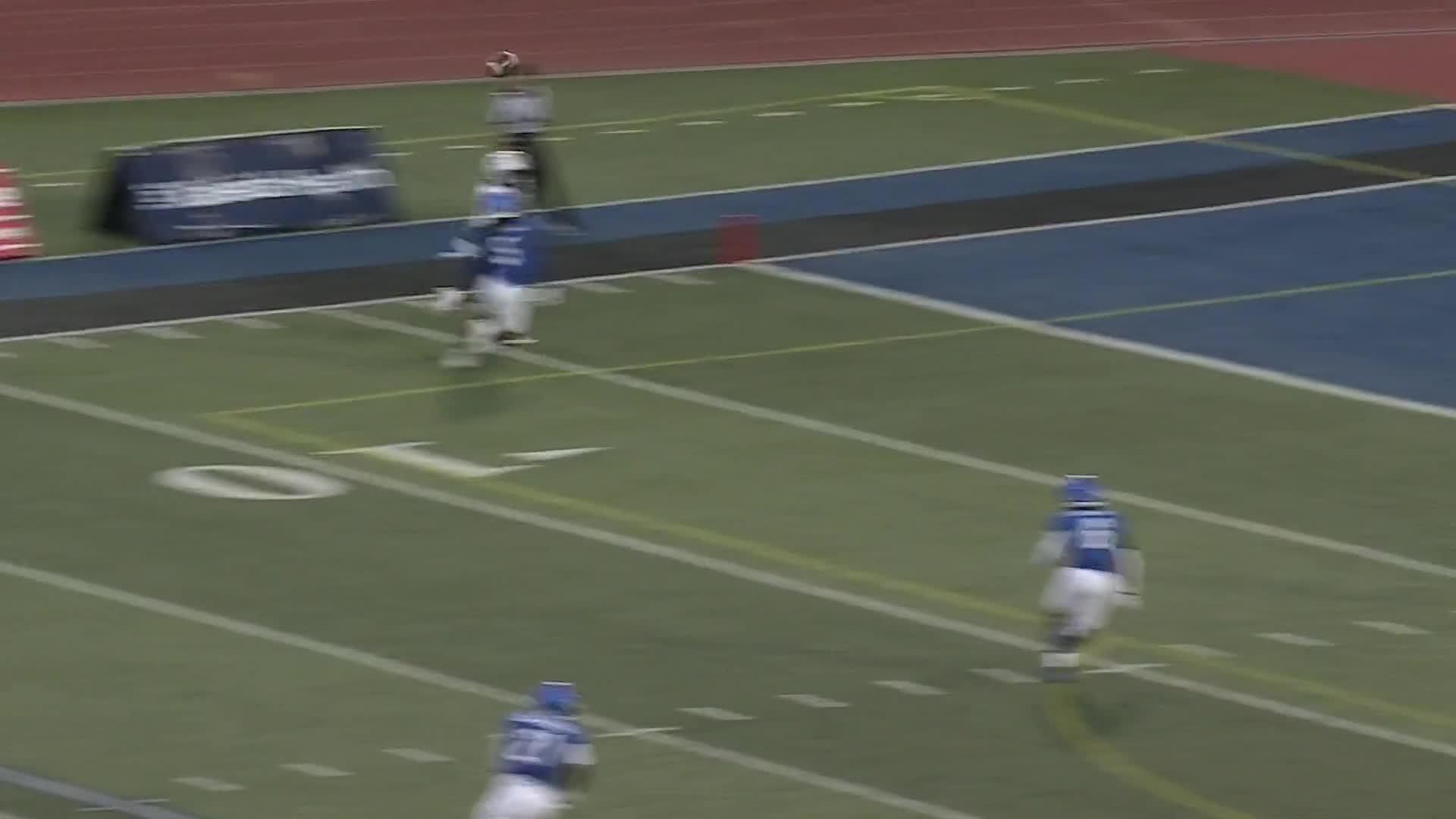 Hill scores a pair of short TDs, Buffalo holds off Robert Morris 31-28