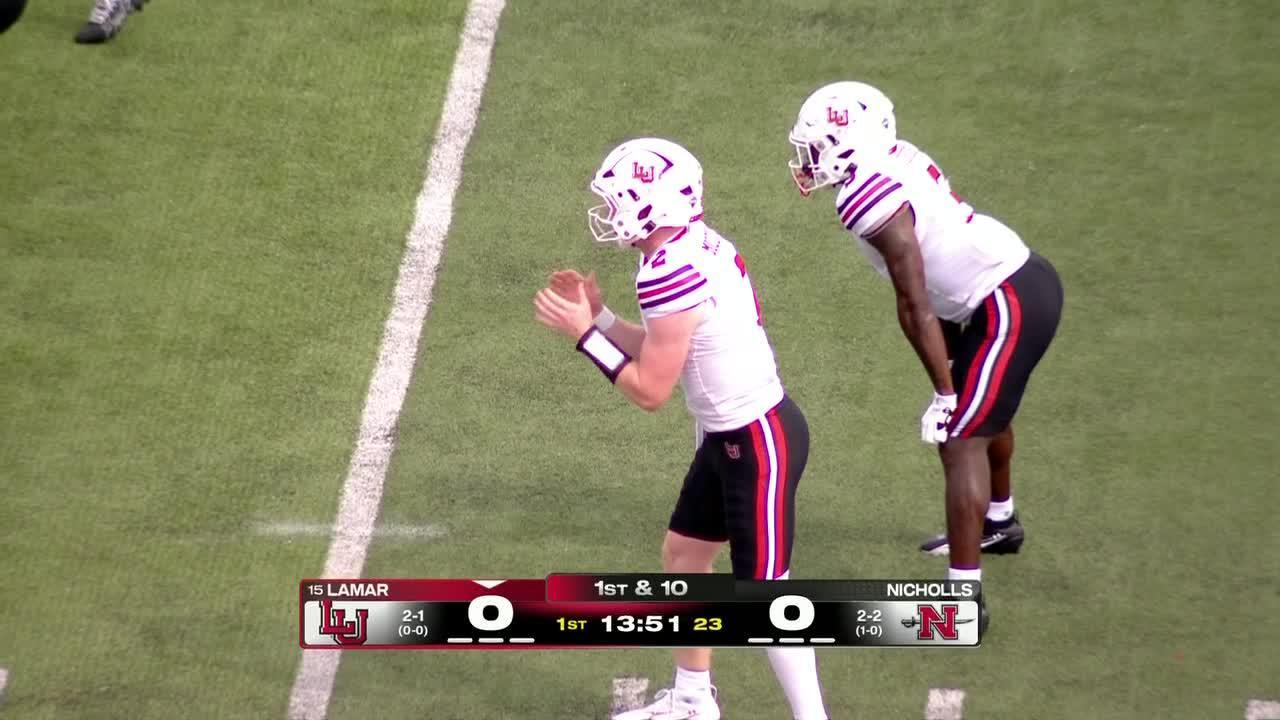 Lamar Cardinals vs. Nicholls Colonels: Full Highlights